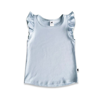 Baby/Kids' Bamboo Ruffle Shoulder | Magenta