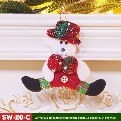 Christmas Tree Mini Ornaments Christmas Pendants