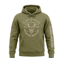 SWEAT À CAPUCHE COUNTRY ROOTS | Vert kaki