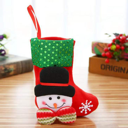 Christmas Stocking Pendant – Festive Holiday Gift Bag Hanging Decoration