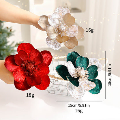 Christmas Flower Ornaments