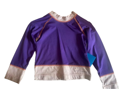 Columbia Girls Splash Guard Long-Sleeve T-shirt, Size 4