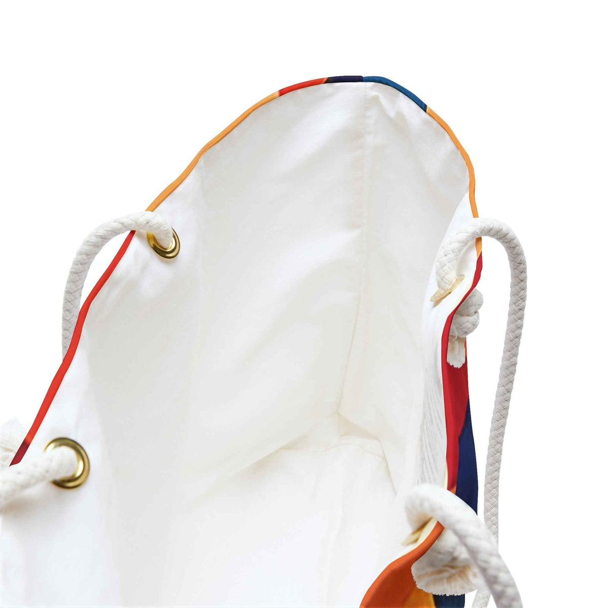 Sac de voyage géométrique abstrait à blocs de couleur | Cabas moderne | Grand sac fourre-tout