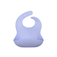 Bavoir en silicone - Violet pâle