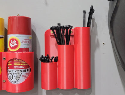 Zip Tie Holder - Magnetic or Wall Mount