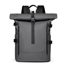 Fashionable Roll-top High-capacity Waterproof Travel Backpack