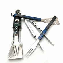 Hockey Stick BBQ Tool Set – 3 Piece Grill Set
