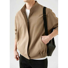 Blouson aviateur décontracté et confortable à coupe ample