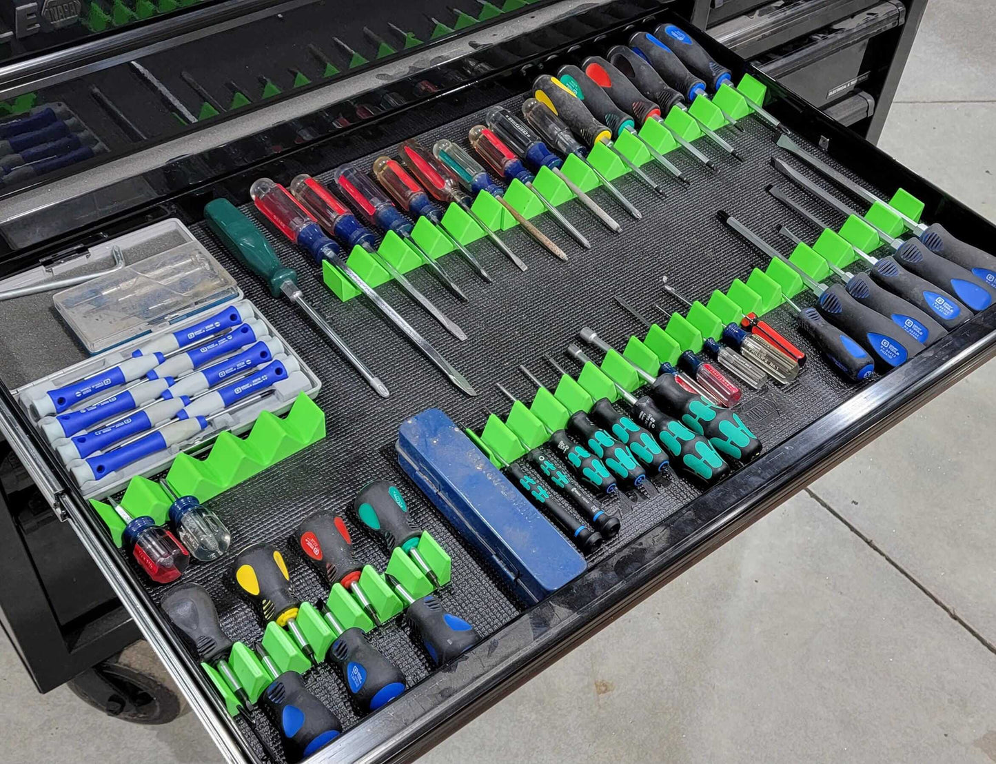 Magnetic Screwdriver Organizer