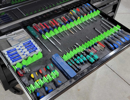 Magnetic Screwdriver Organizer