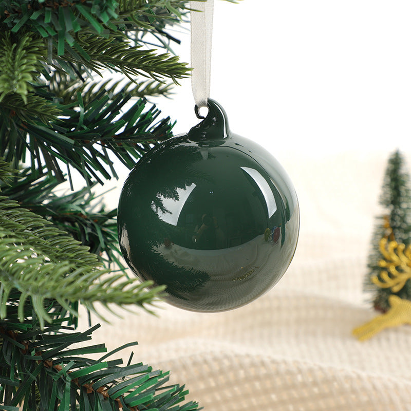 Christmas Glass Ornament Festive Christmas Ball
