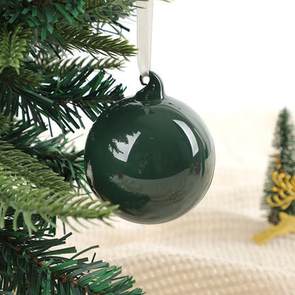 Christmas Glass Ornament Festive Christmas Ball