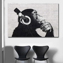 Modern Minimalist Canvas Wall Art – Living Room Decorative Painting, Frameless Contemporary Home Decor