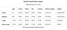 Hauts Kombi Juniors Accu-Dri Merino Blend Midweight 1/4 Zip 190g