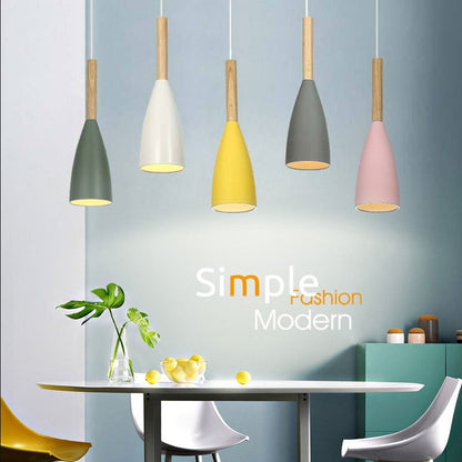 Lustre simple de style nordique moderne pour bar de restaurant