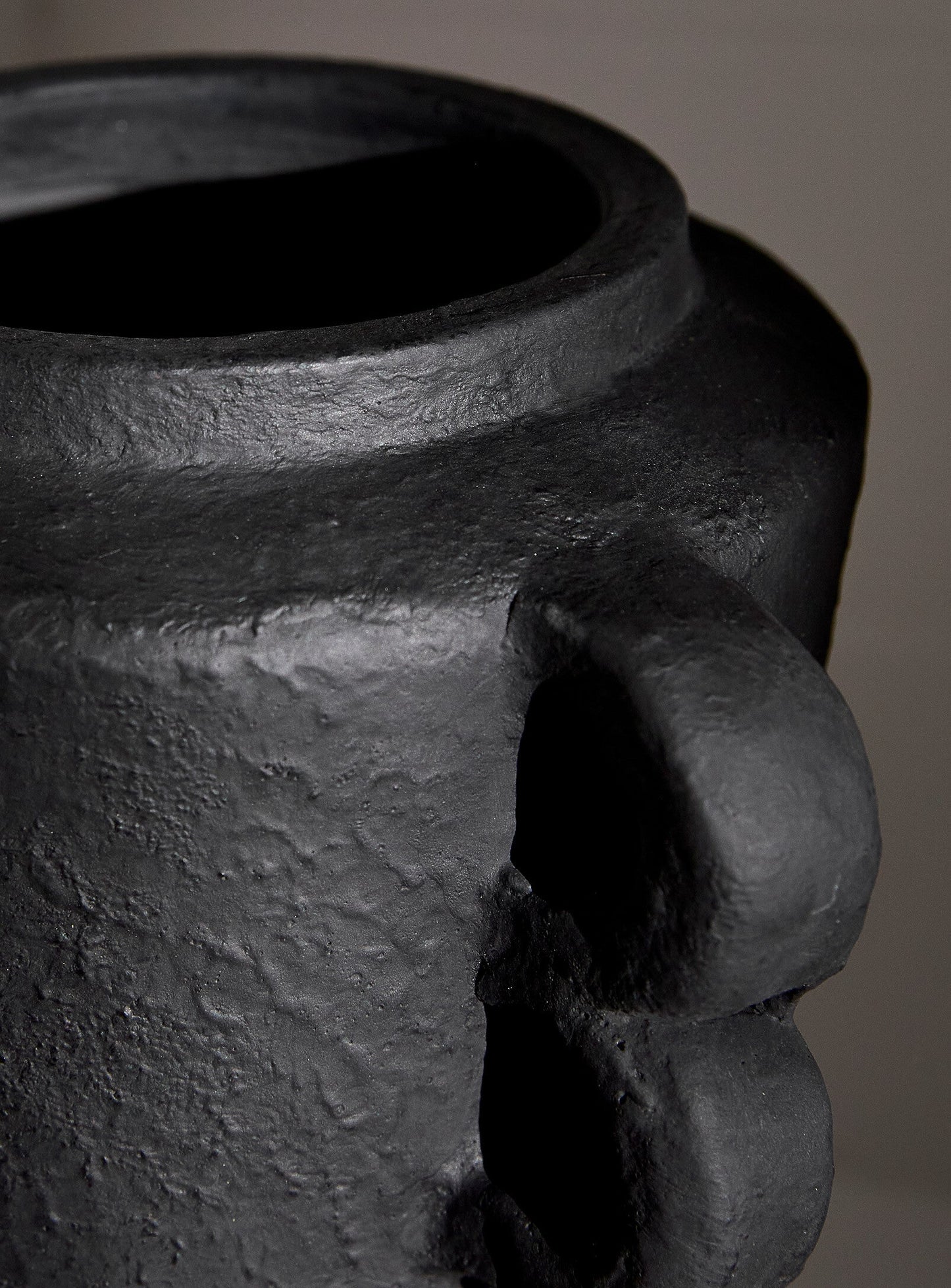 Vase Hercule - Noir antique