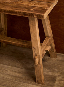 Vintage teak stool