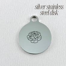 Pendentifs disque de fleur supplémentaires