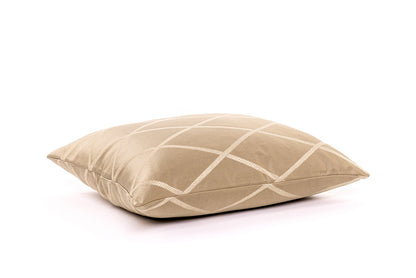 Housse de coussin tressée