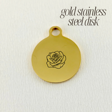 Pendentifs disque de fleur supplémentaires