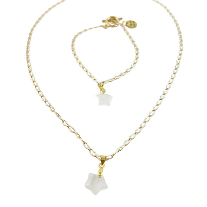 Collier Étoile de Noël - Fêtes