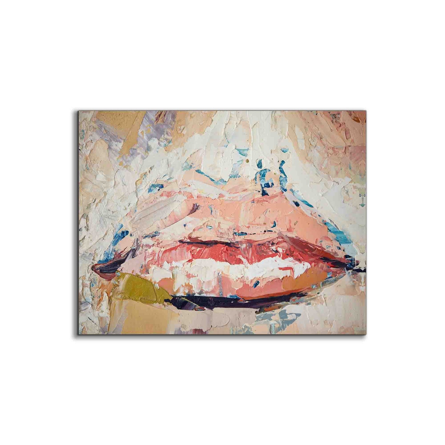 Décoration Murale sur Toile – Style Couteau à Peindre – Œuvre Imprimée