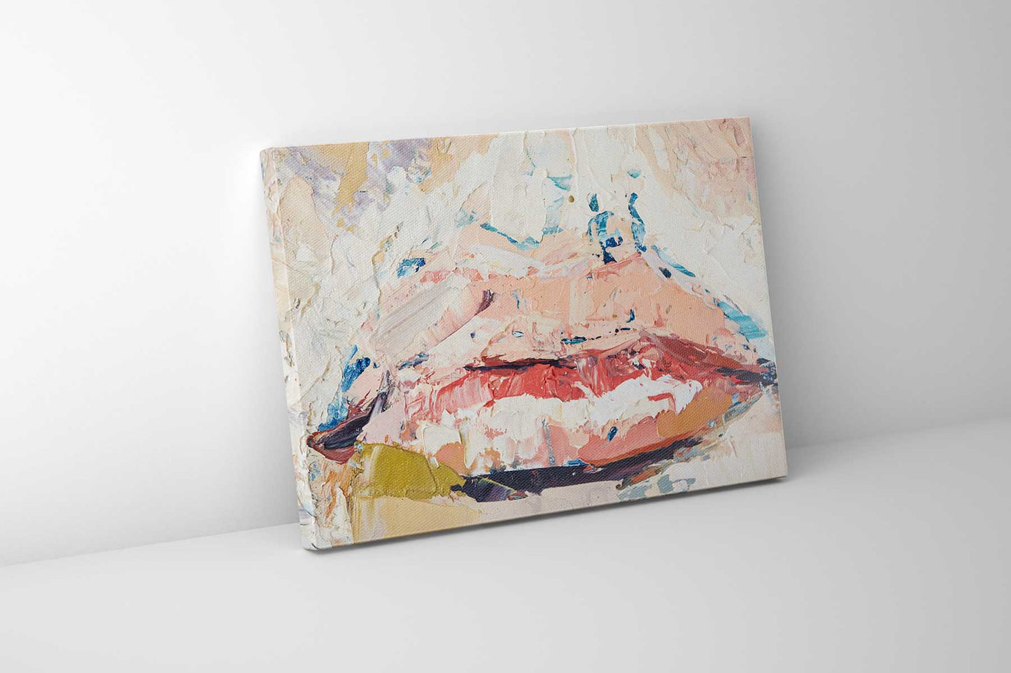 Décoration Murale sur Toile – Style Couteau à Peindre – Œuvre Imprimée