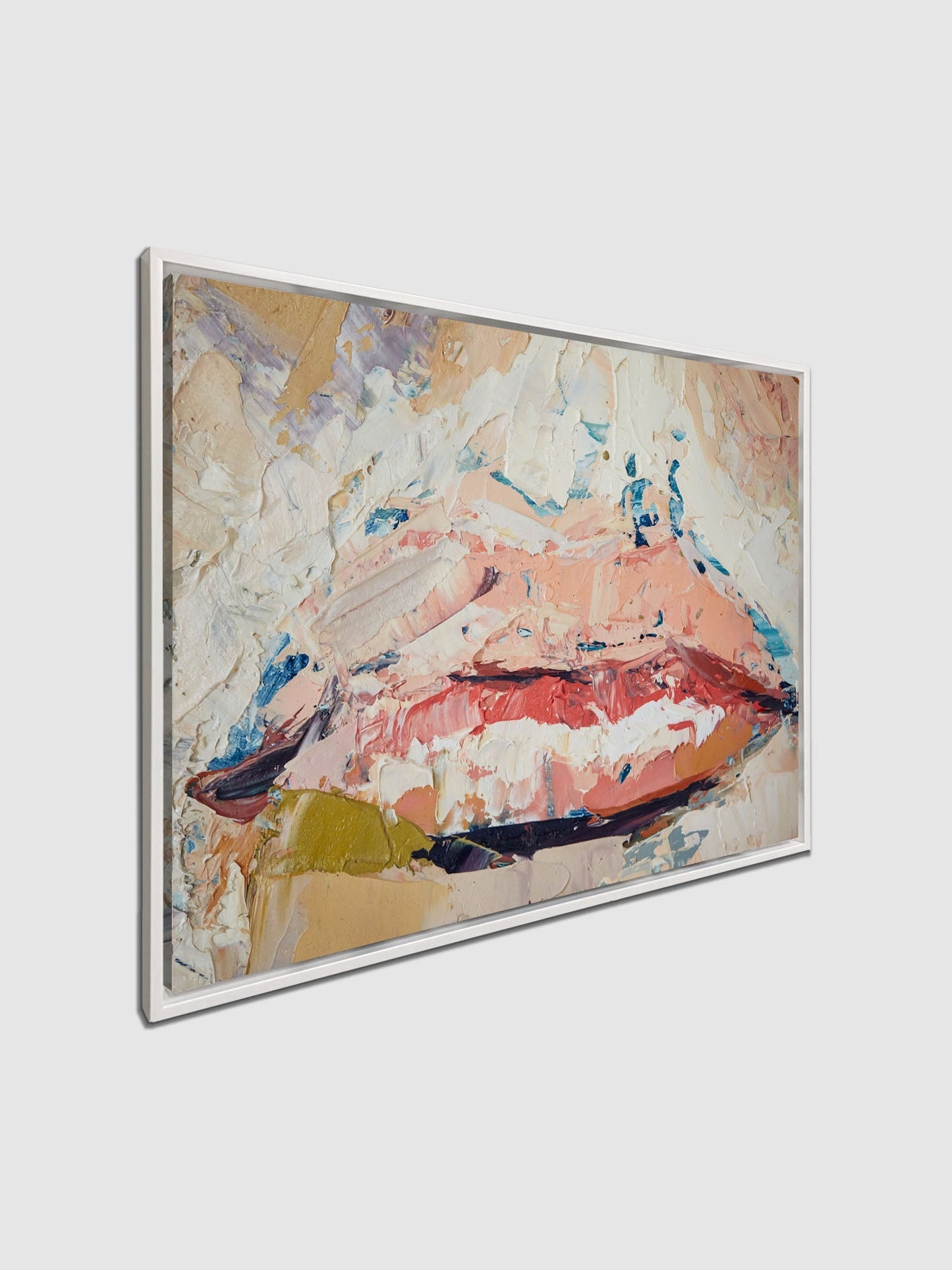Décoration Murale sur Toile – Style Couteau à Peindre – Œuvre Imprimée