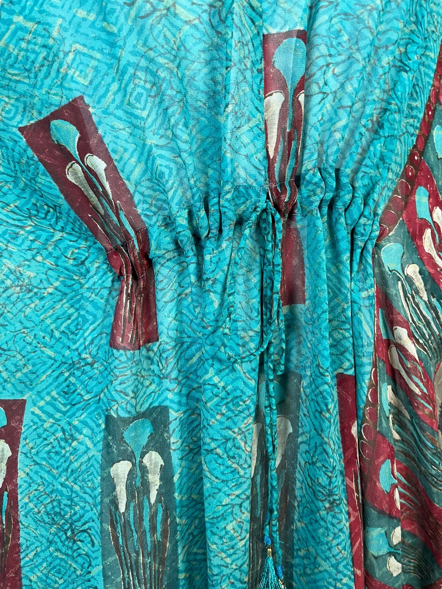 PRG6378 Kaftan long en pure soie Sheer Avatar