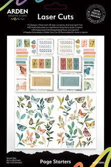 Découpes au laser de la page de démarrage d'Arden Creative Studio