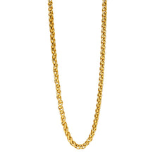 ACTON Gold: Mid Width Byzantine Chain Necklace.