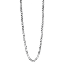 ACTON Argent (or blanc) : Collier chaîne byzantine de largeur moyenne.