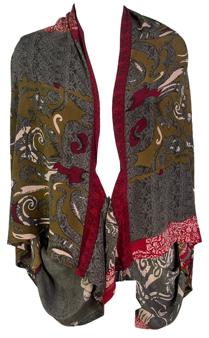 PRC6953 Avatar Pure Silk Shrug