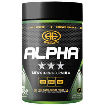 Advanced Genetics ALPHA, 90 Caps