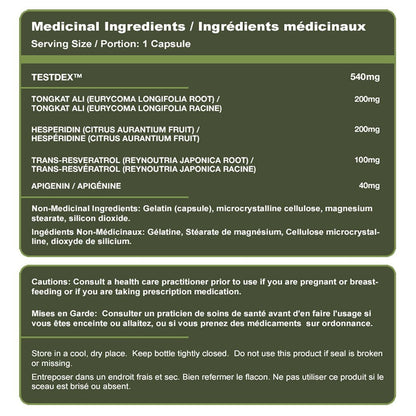 Advanced Genetics TESTDEX (Anti-Estrogen), 30 Caps