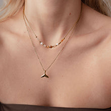 Collier Double Perles "Au Bord de la Mer"