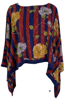 PRC6395 Poncho capelet en pure soie Avatar
