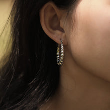 ANYA 72201S Créoles Croissant Argent