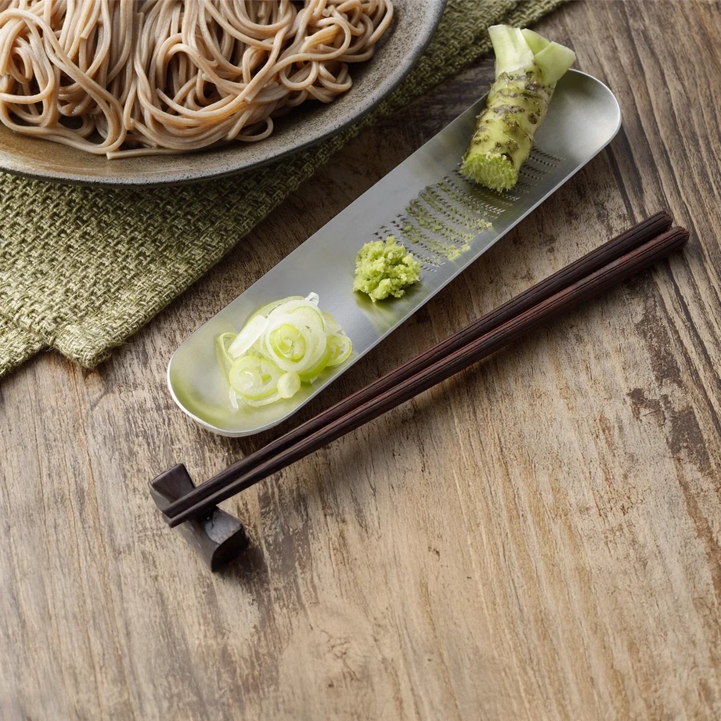 Râpe de Plateau Eatoco Oros – pour Gingembre, Wasabi & Fromage - Fabriquée au Japon