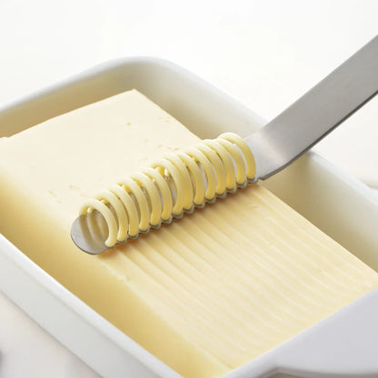 Couteau à beurre Eatoco Nulu – Étaleur de beurre de précision – Fabriqué au Japon