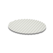 Eatoco Nami Silicone Mat – Heat-Resistant & Non-Slip Pot Holder - Light Grey