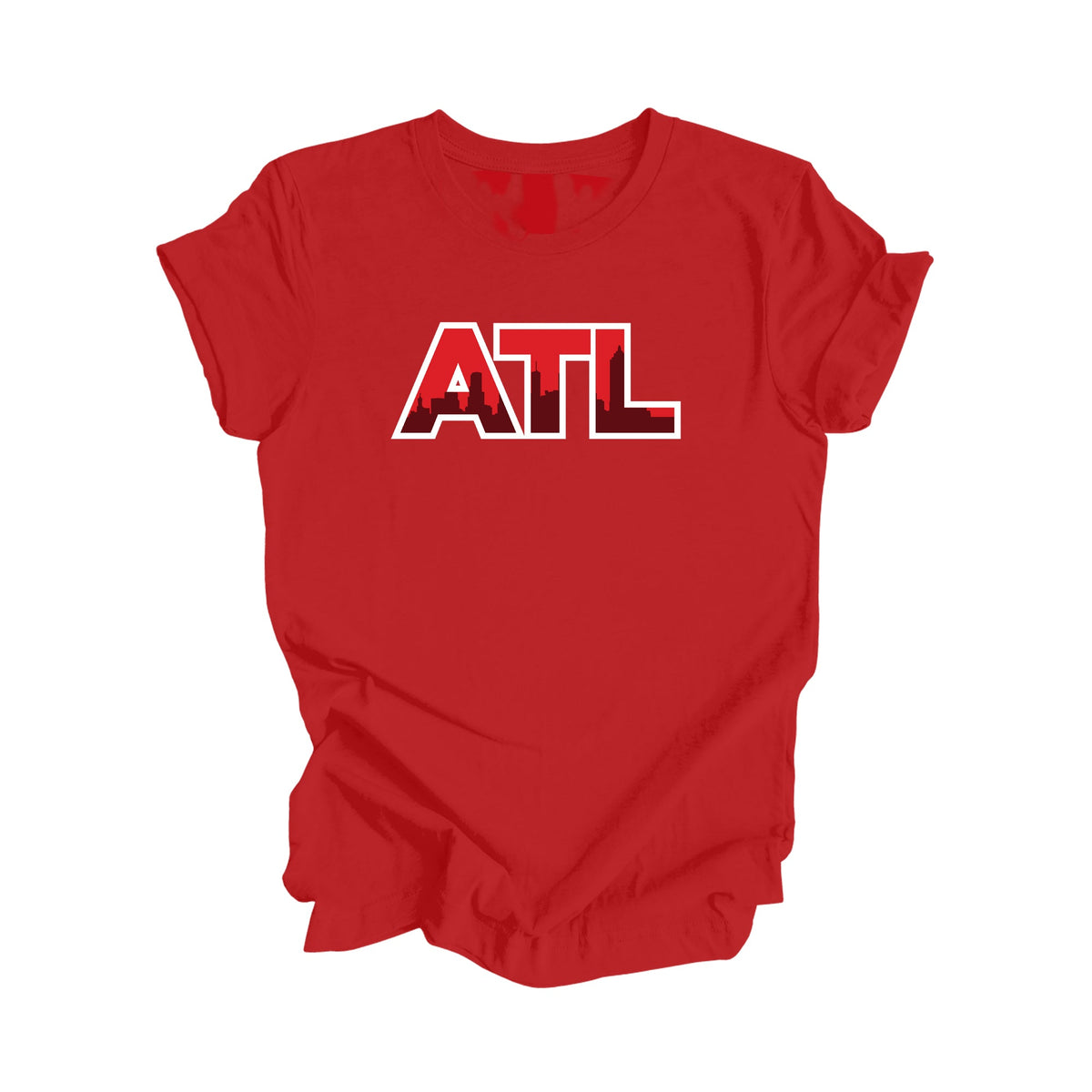 ATL Atlanta - Atlanta Georgia Gift T-Shirt - City Skyline Shirt - Inspired X