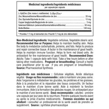 ATP Lab SYNERZINC, 90 capsules végétales