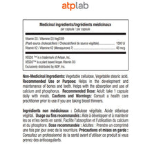 ATP Lab VITAMIN D3 + K2, 60 VCaps