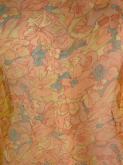 PRG6525 Haut fendue en soie pure Sheer Avatar