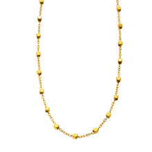 AUREOLE Gold: Essential Daily Chain with Delicate Square Beads