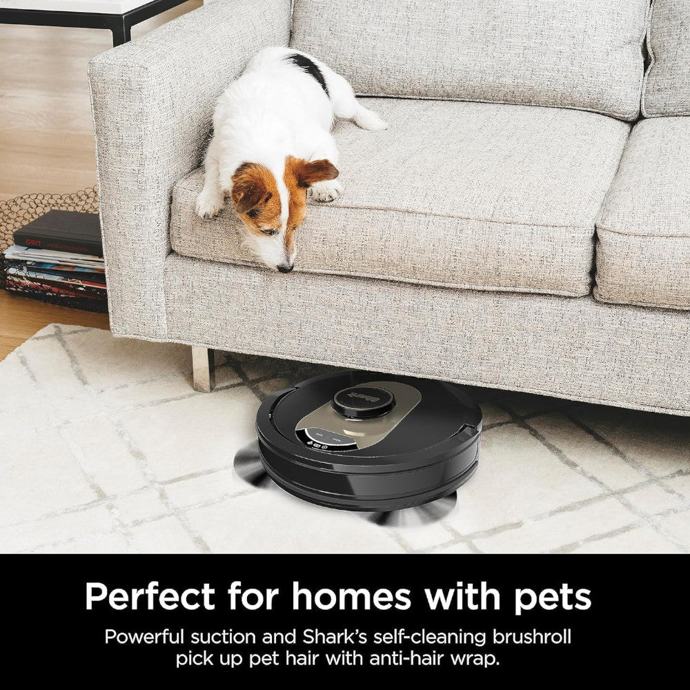 SHARK AV2501AE AI Robot Vacuum with XL HEPA Self-Empty Base - Factory serviced with 90 day warranty