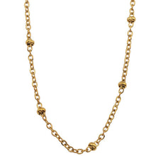 AVERY 20" Gold: Essential Daily Wear Beaded Gold Chain Necklace