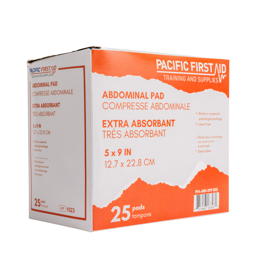 Pansement abdominal | 12,7 cm x 22,86 cm ou 20,32 cm x 25,4 cm