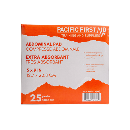 Pansement abdominal | 12,7 cm x 22,86 cm ou 20,32 cm x 25,4 cm